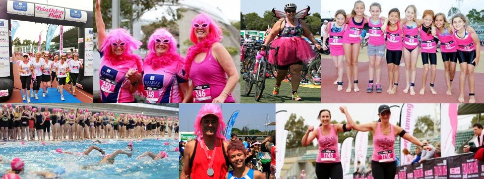 Take part in the 2014 Ramsay Health Care Triathlon Pink and Fun Run Pink